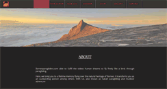 Desktop Screenshot of borneoparagliders.com